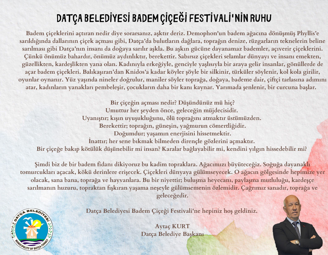 2025 Badem Çiçeği Festivali Programı