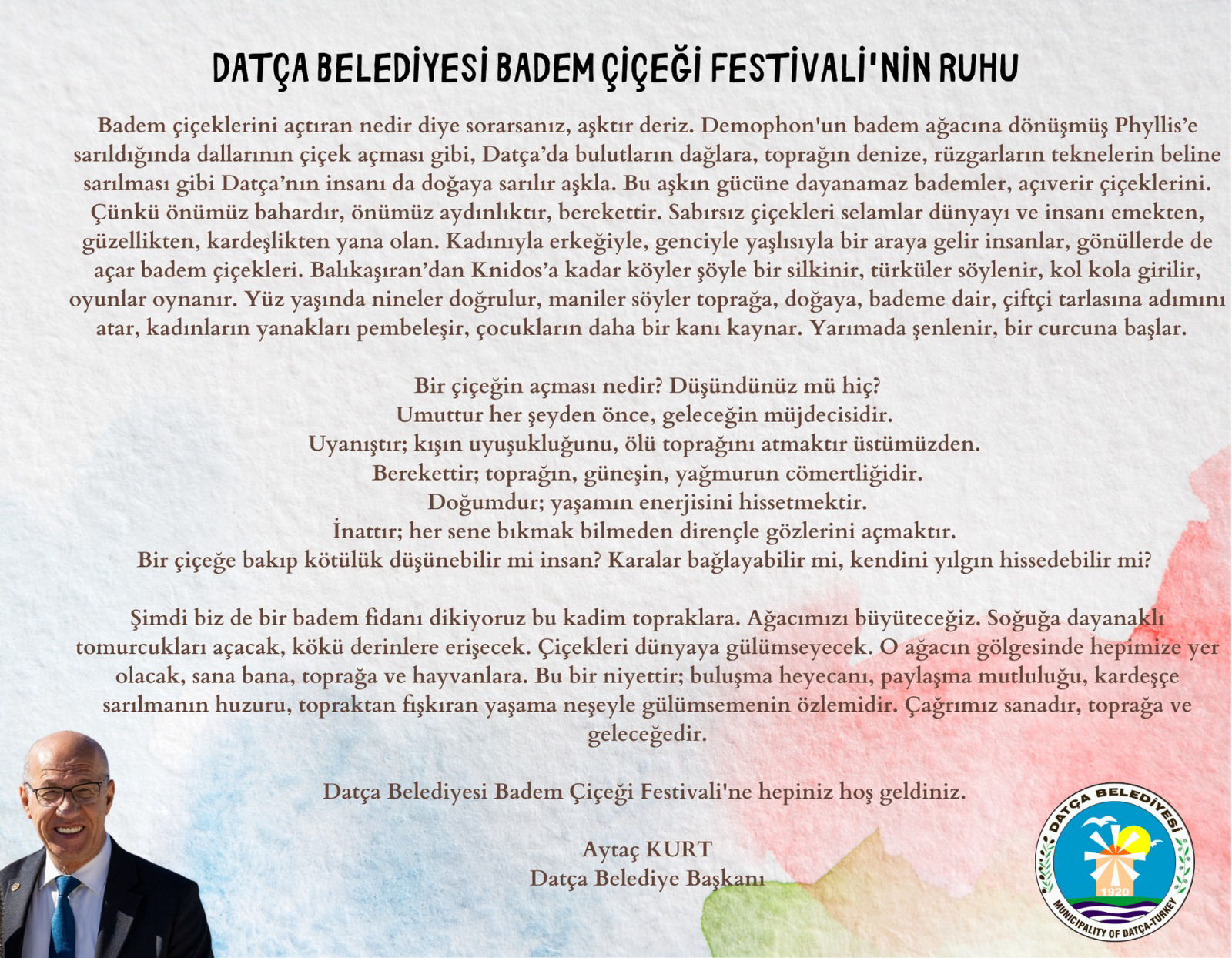 2026 Badem Çiçeği Festivali Programı