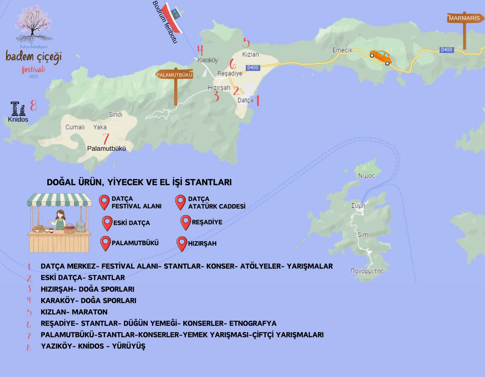2026 Badem Çiçeği Festivali Programı