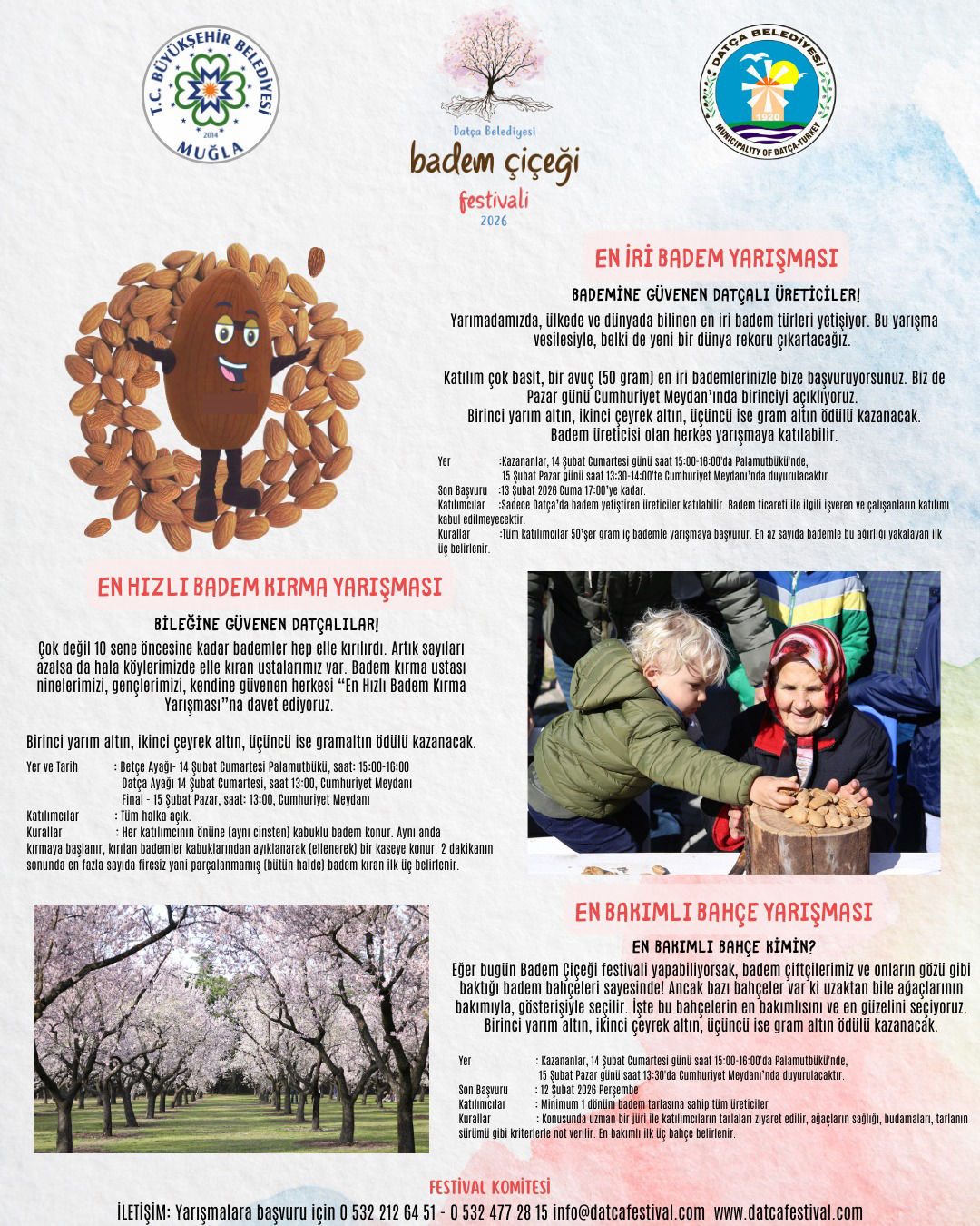 Badem Çiçeği Festivali Çiftçi Yarışmaları