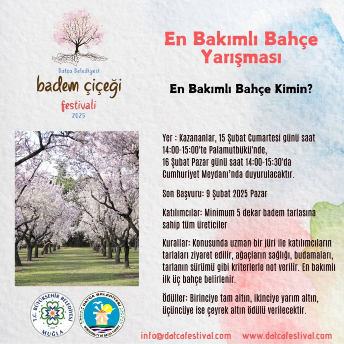En Bakımlı Bahçe Yarışması