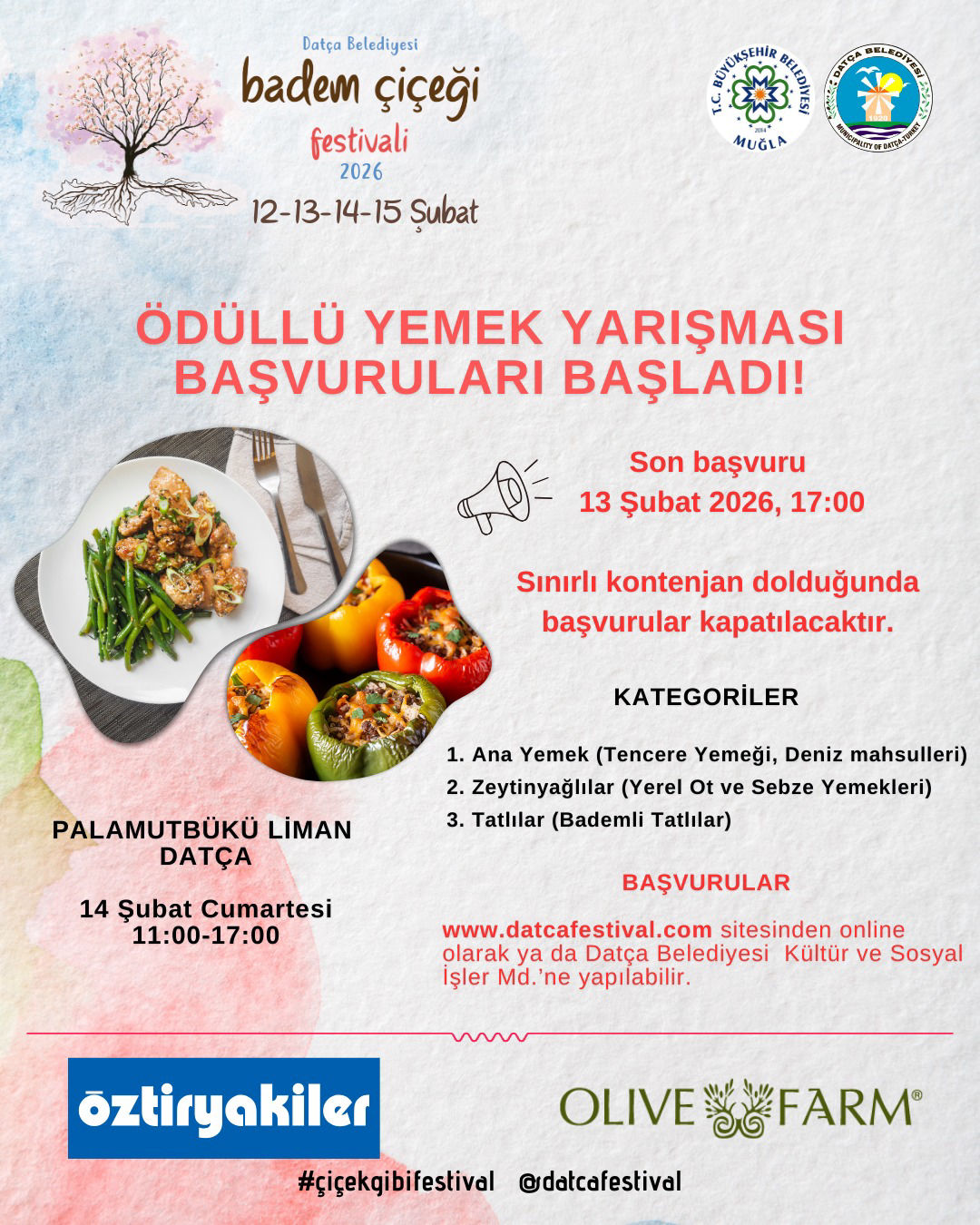 Badem Çiçeği Festivali Yemek Yarışması
